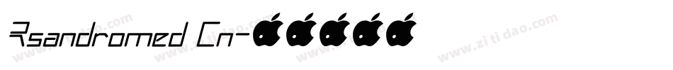 Rsandromed Cn字体转换